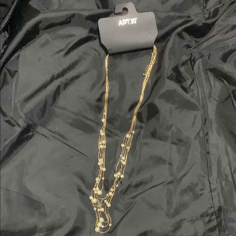 Apt. 9 Gold Layered Pearl Necklace